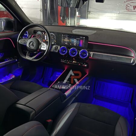 Ambientebeleuchtung für Mercedes GLB X247 64 Farben inkl. Einbau (Nachrüstung)