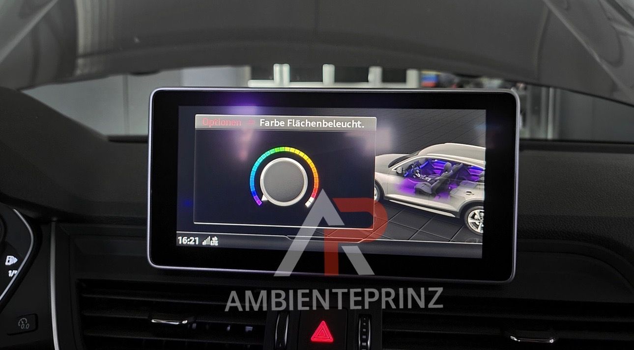 Ambientebeleuchtung für Audi Q5 SQ5 FY inkl. Einbau (Nachrüstung) –  Ambientprinz