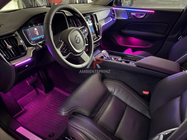 Ambientebeleuchtung für Volvo XC60/V60 inkl. Einbau (Nachrüstung)