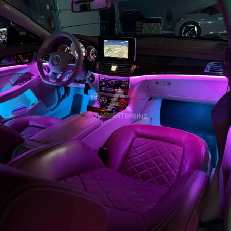 Ambientebeleuchtung für Mercedes CLS W218 inkl. Einbau (Nachrüstung)