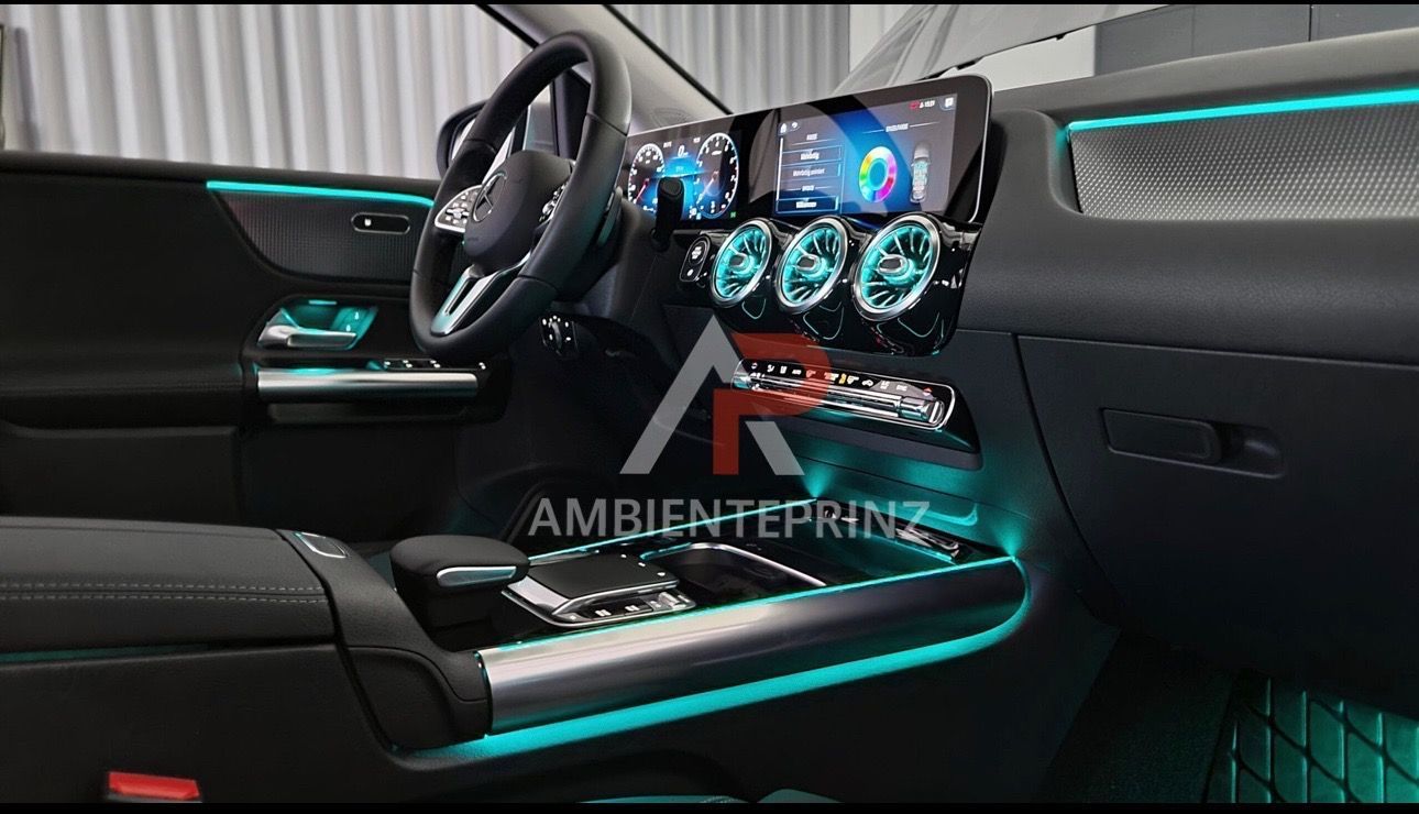 Ambientebeleuchtung für Mercedes B-Klasse W247 64 Farben inkl