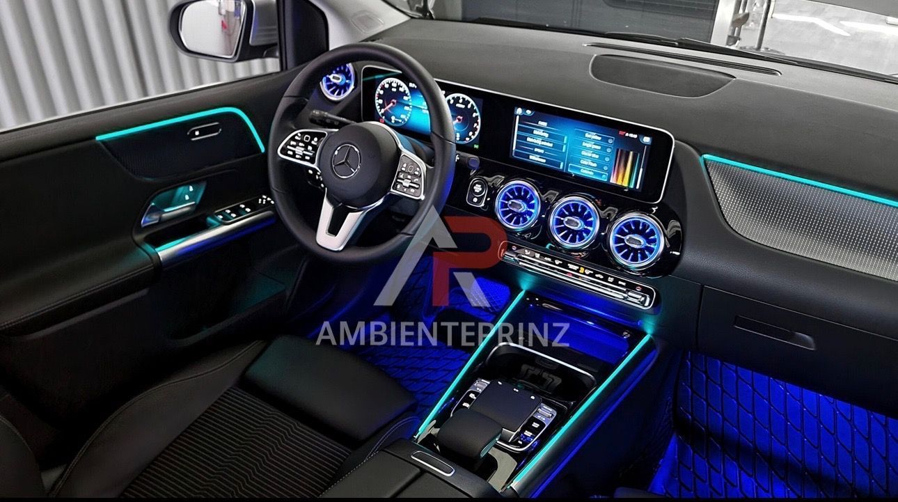 Ambientebeleuchtung für Mercedes B-Klasse W247 64 Farben inkl. Einbau  (Nachrüstung) – Ambientprinz