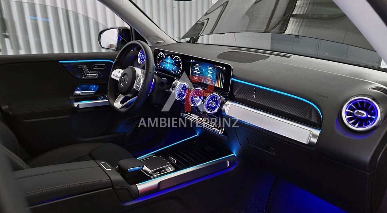Ambientebeleuchtung für Mercedes GLB X247 64 Farben inkl. Einbau