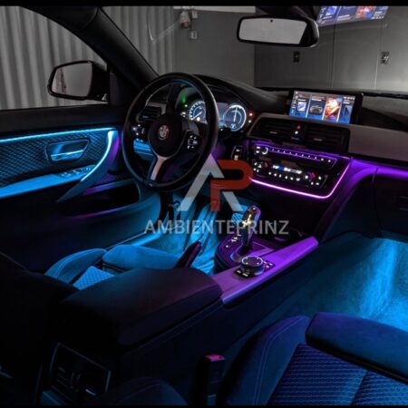 2 LED Fußraum Beleuchtung für BMW 6ER F12, F13 (11-15), Led  Innenbeleuchtung Eis