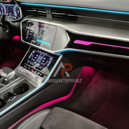 Ambientebeleuchtung für Mercedes GLA X156 mit 12 Farben inkl. Einbau  (Nachrüstung) – Ambientprinz