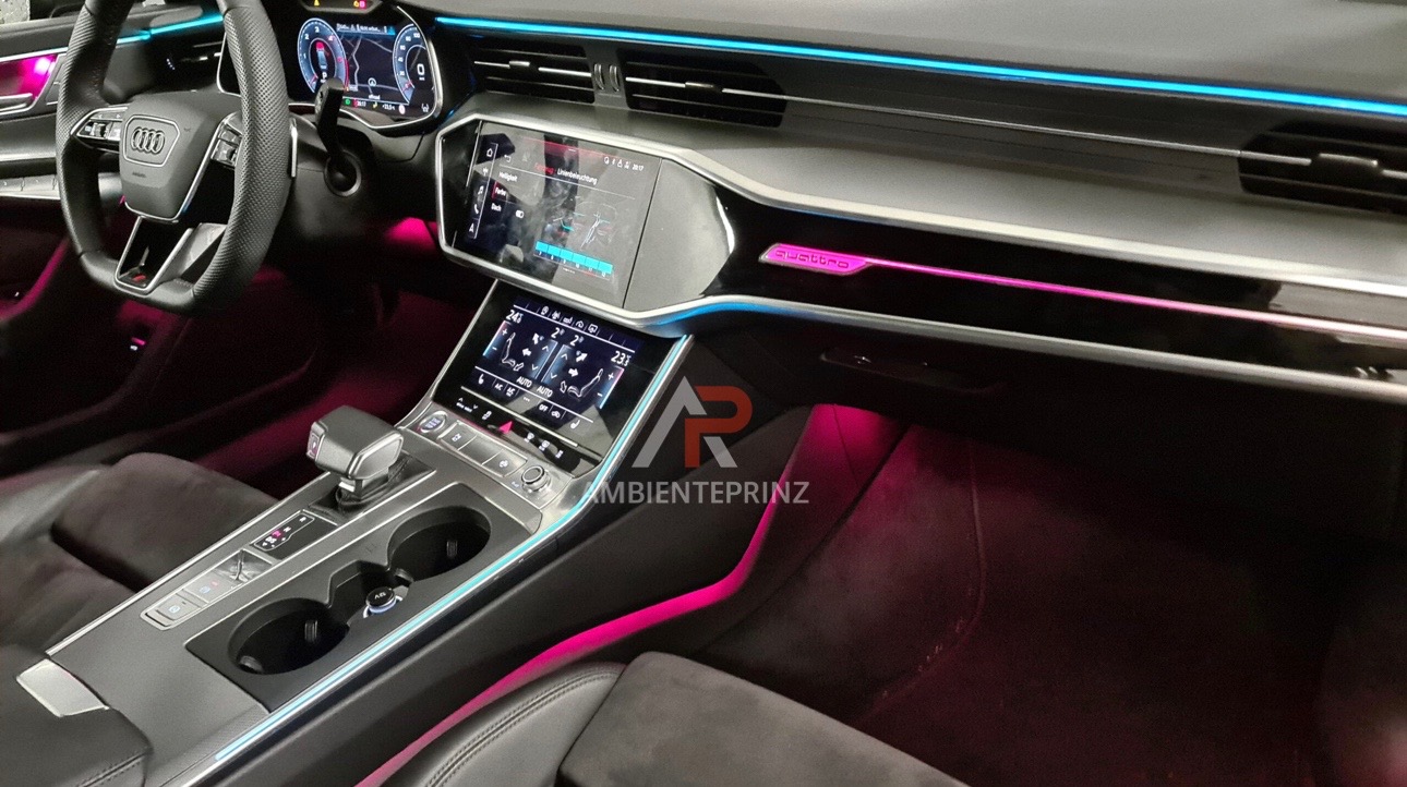 Ambientebeleuchtung für Audi A6 S6 C8/4K inkl. Einbau (Nachrüstung) –  Ambientprinz