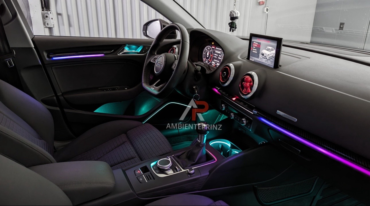 Audi A3 8V LED Leseleuchte Innenraumbeleuchtung Nachrüstpaket