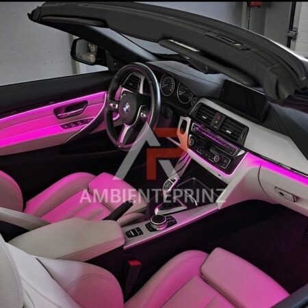 Ambientebeleuchtung für Mercedes GLC X253 mit 64 Farben inkl. Einbau  (Nachrüstung)