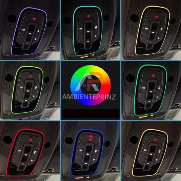 Ambientebeleuchtung für Audi A5 S5 F5 (B9) inkl. Einbau (Nachrüstung)