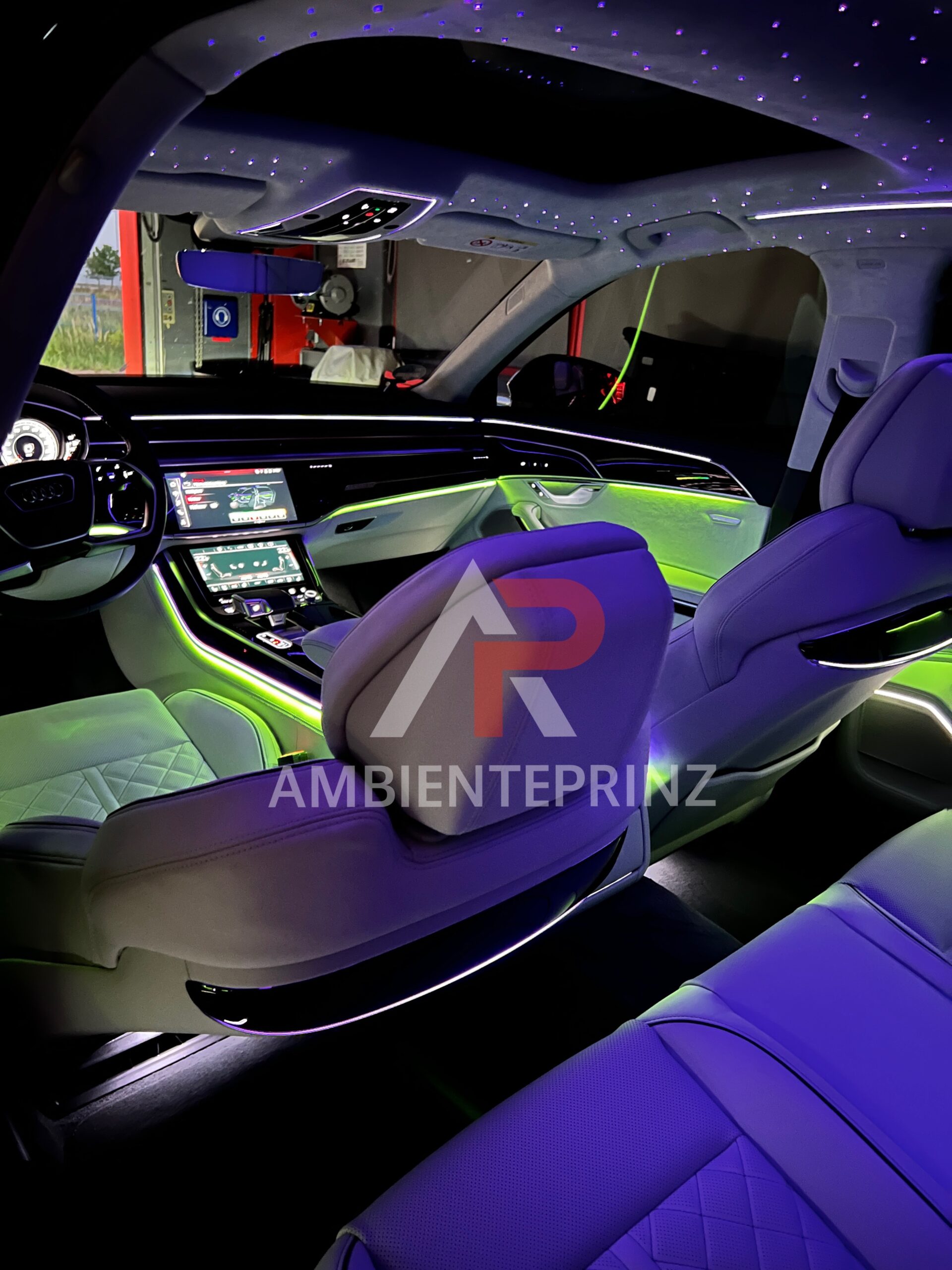Ambientebeleuchtung für Audi A8 S8 D5/4N inkl. Einbau (Nachrüstung) –  Ambientprinz