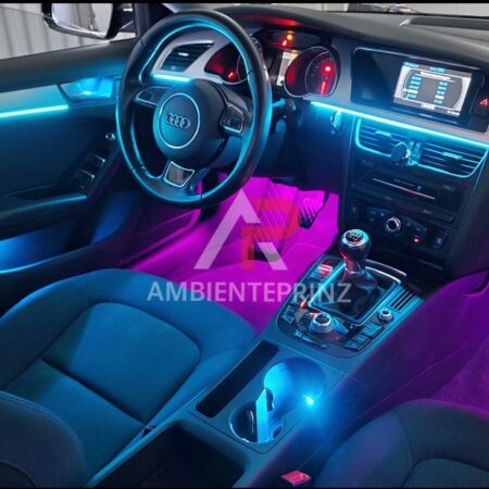 Ambientebeleuchtung für Audi A4 S4 RS4 B8 inkl. Einbau (Nachrüstung)