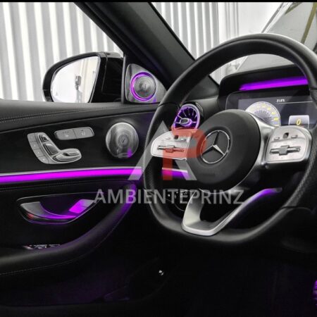 3D Hochtöner-Beleuchtung für Mercedes E-Klasse W213 inkl. Einbau (Nachrüstung)