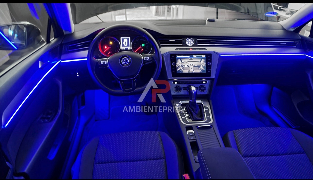 Ambientebeleuchtung für VW Passat inkl. Einbau (Nachrüstung) – Ambientprinz
