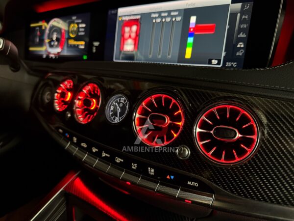 3D Hochtöner Beleuchtung für Mercedes S-Klasse W222 inkl. Einbau (Nachrüstung)