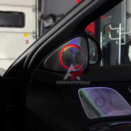 3D Hochtöner Beleuchtung für Mercedes S-Klasse W222 inkl. Einbau (Nachrüstung)