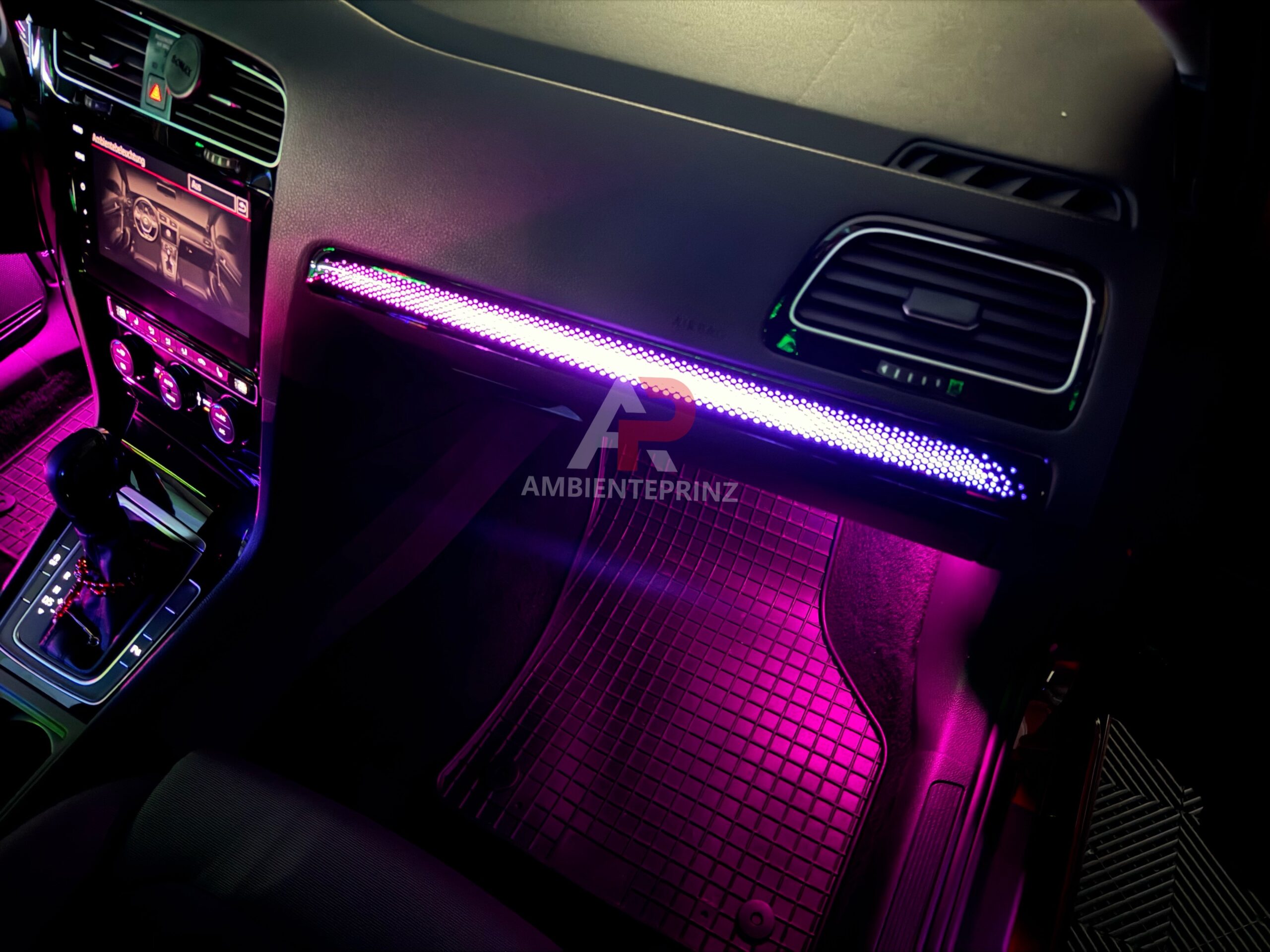 Ambientebeleuchtung für VW Golf 7 inkl. Einbau (Nachrüstung)