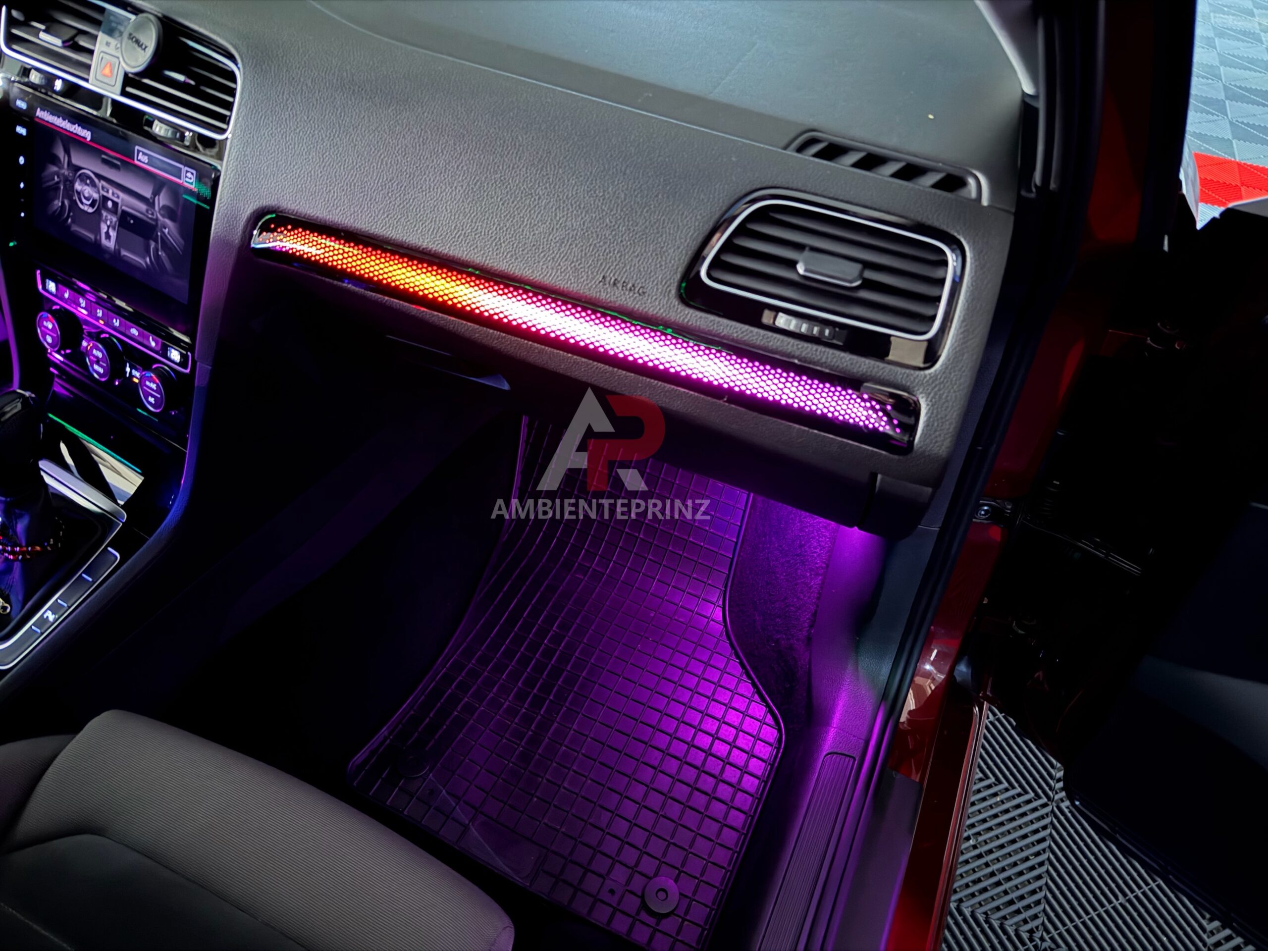 Ambientebeleuchtung für VW Golf 7 inkl. Einbau (Nachrüstung)
