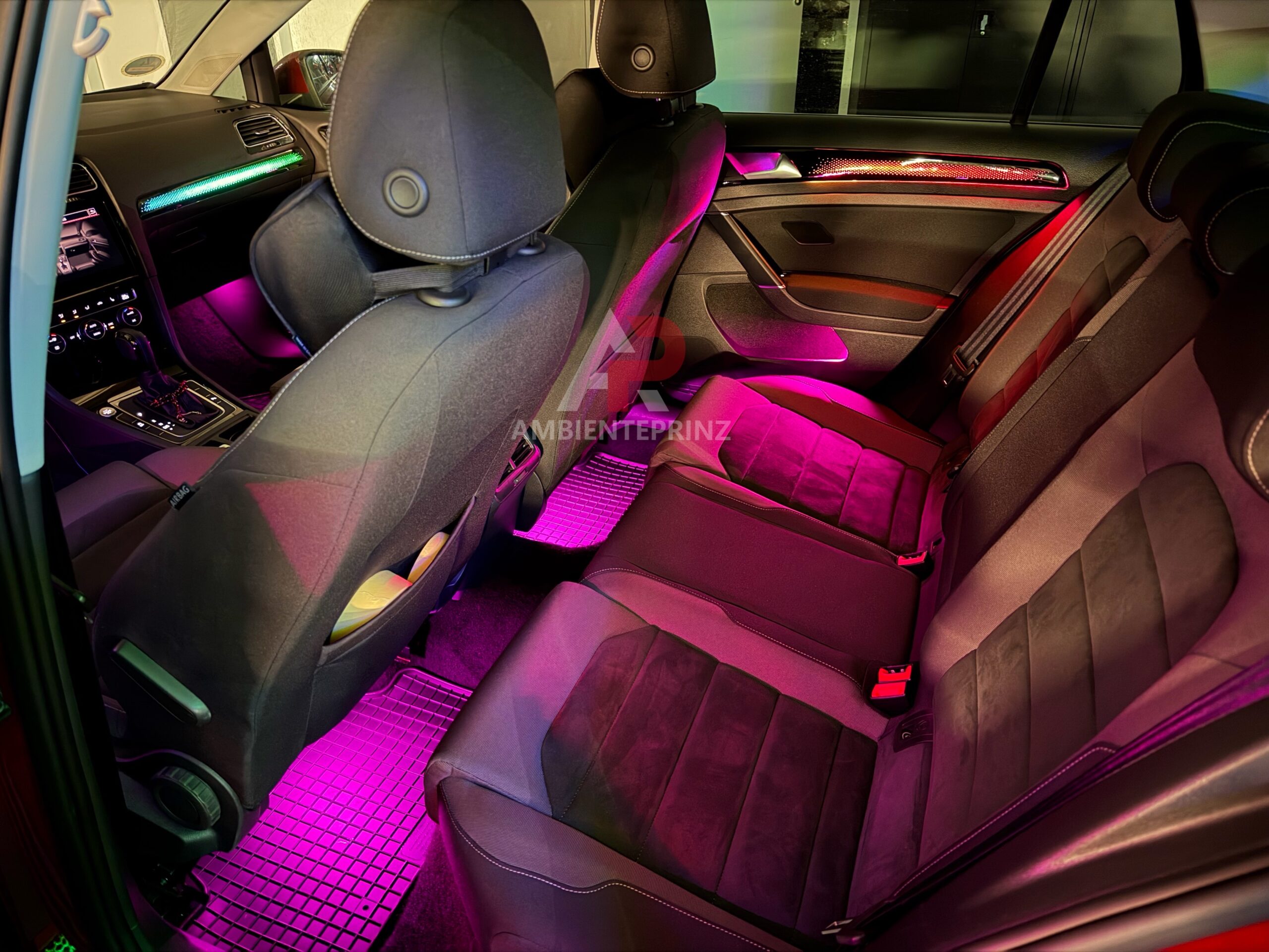 Ambientebeleuchtung für VW Golf 7 inkl. Einbau (Nachrüstung)