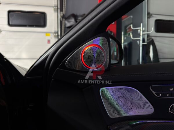 Luftdüsen Beleuchtung für Mercedes S-Klasse W222 inkl. Einbau (Nachrüstung)