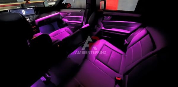 Ambientebeleuchtung für Mercedes E-Klasse W212 mit 12/64 Farben inkl. Einbau
