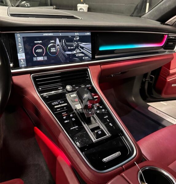 Ambientebeleuchtung für Porsche Panamera Baujahr (2017-2024) inkl. Einbau (Nachrüstung)
