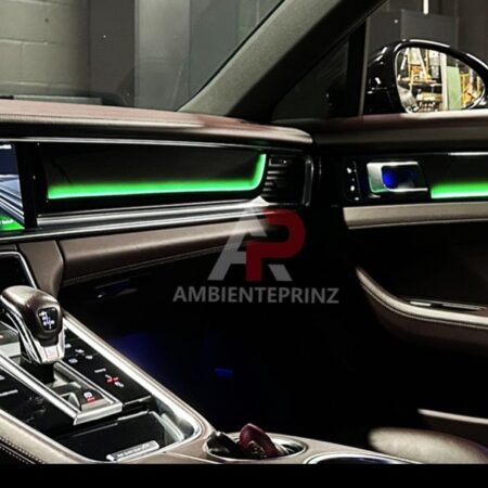 Ambientebeleuchtung für Porsche Panamera Baujahr (2017-2024) inkl. Einbau (Nachrüstung)