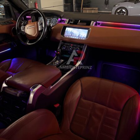 Ambientebeleuchtung für Range Rover Sport inkl. Einbau (Nachrüstung)