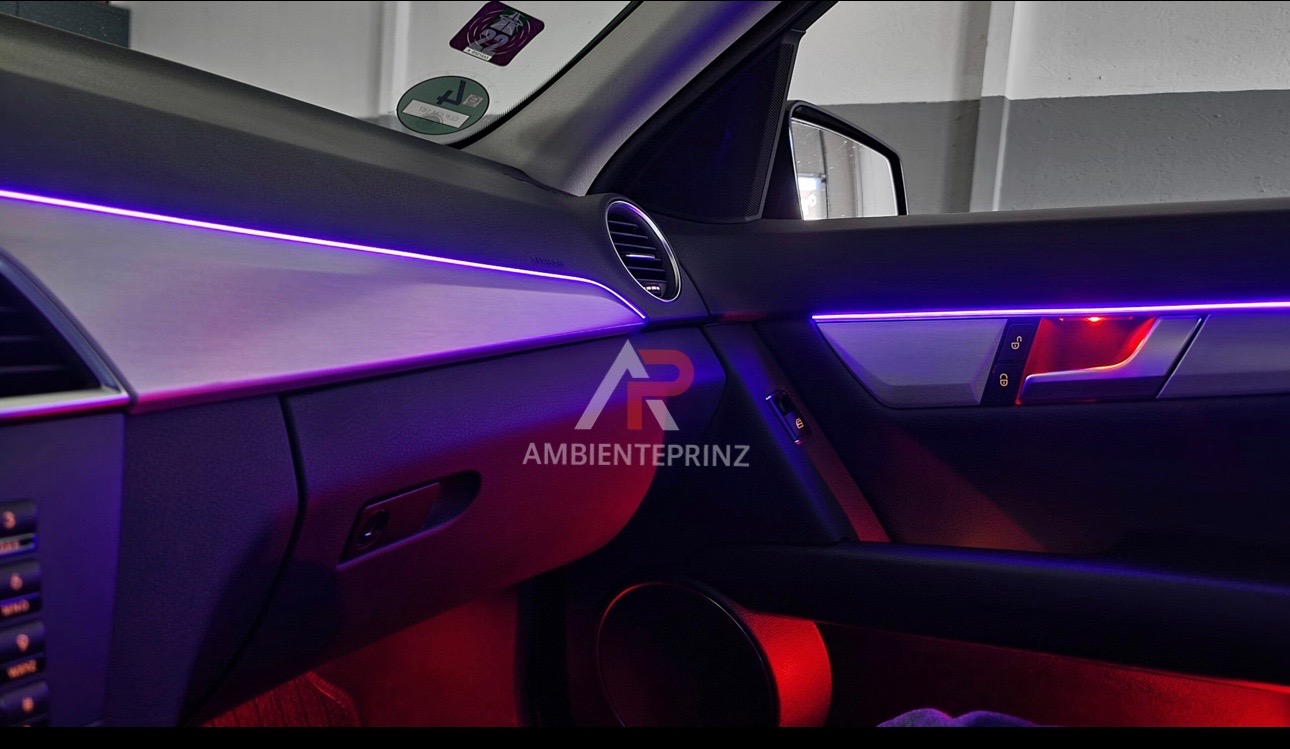 Digital LED Strip Ambiente Beleuchtung für Mercedes C-klasse W204. 