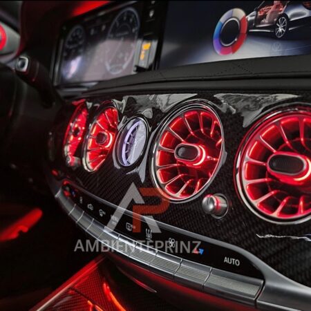 Luftdüsen-Beleuchtung für Mercedes S-Klasse W222 inkl. Einbau (Nachrüstung)