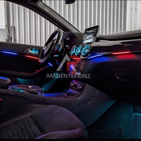 Ambientebeleuchtung für Mercedes B-Klasse W246 64 Farben inkl. Einbau (Nachrüstung)