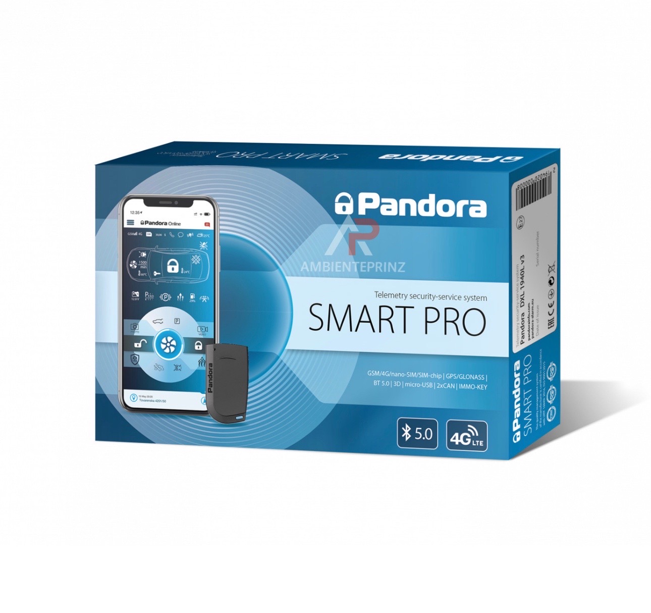 Alarmanlage – Pandora Smart Pro v3 – Ambientprinz