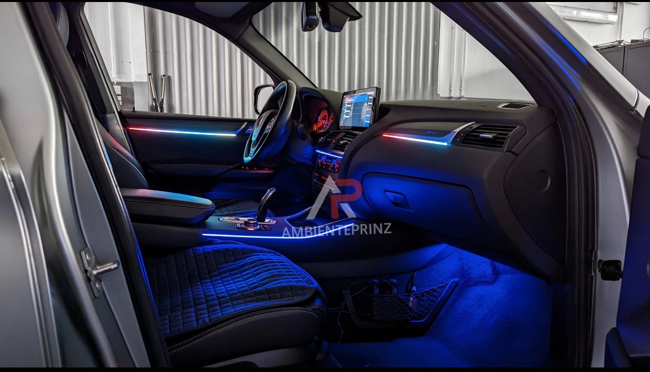 Ambientebeleuchtung für BMW X4 F26 inkl. Einbau (Nachrüstung