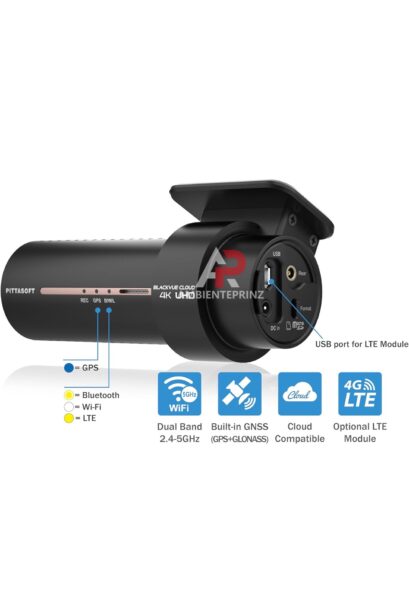BlackVue DR970X-2CH 256GB Dashcam + Heckkamera, 4K Ultra HD, Cloud/WLAN, GPS, Intelligenter Park-Modus