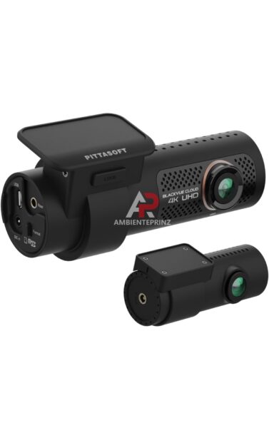 BlackVue DR970X-2CH 256GB Dashcam + Heckkamera, 4K Ultra HD, Cloud/WLAN, GPS, Intelligenter Park-Modus