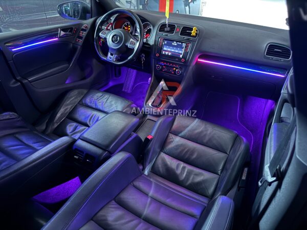Ambientebeleuchtung für VW Golf 6 inkl. Einbau (Nachrüstung)