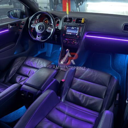 Ambientebeleuchtung für VW Golf 6 inkl. Einbau (Nachrüstung)