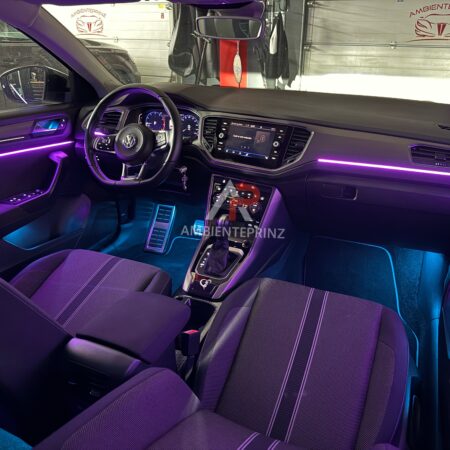 Ambientebeleuchtung für VW T-Roc inkl. Einbau (Nachrüstung)