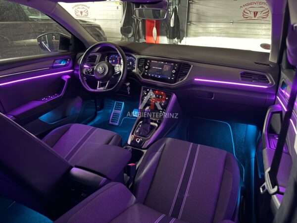 Ambientebeleuchtung für VW T-Roc inkl. Einbau (Nachrüstung)