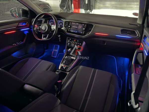 Ambientebeleuchtung für VW T-Roc inkl. Einbau (Nachrüstung)
