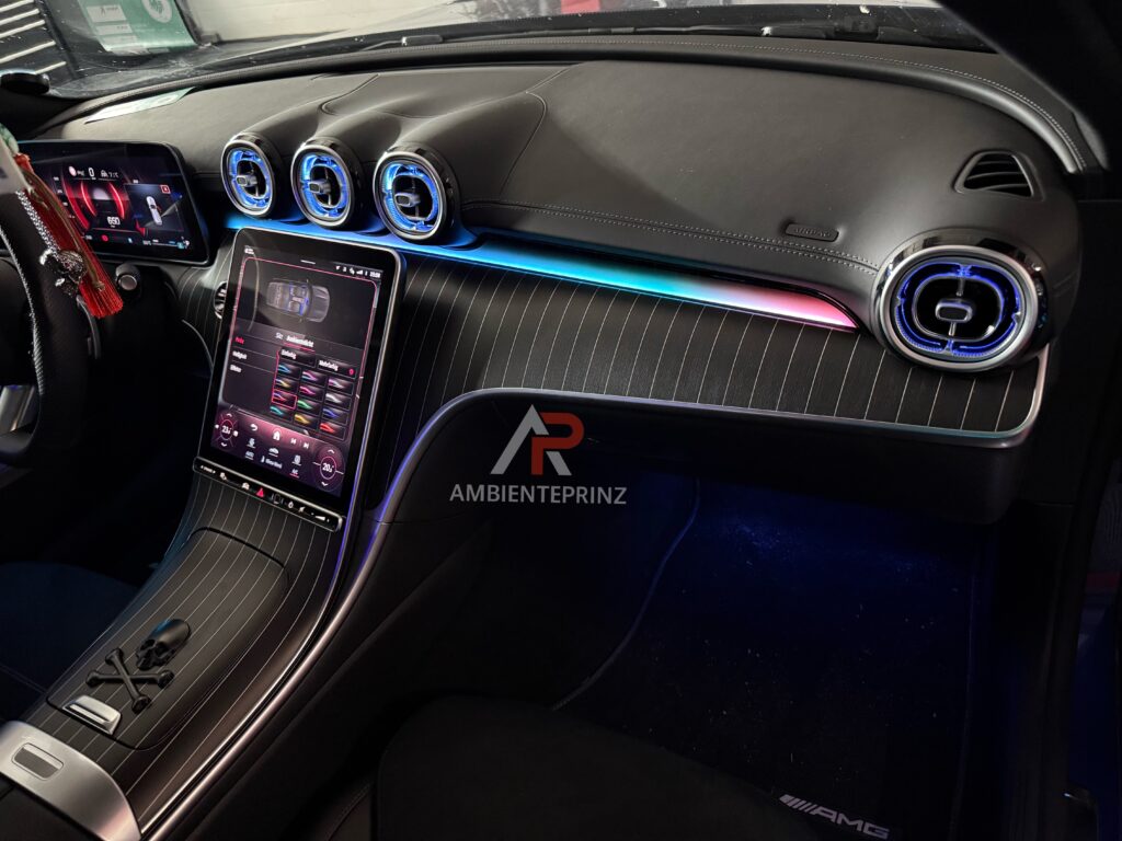 LED Lüftungsdüsen | C-Klasse W205 / GLC W253 - AmbientLux