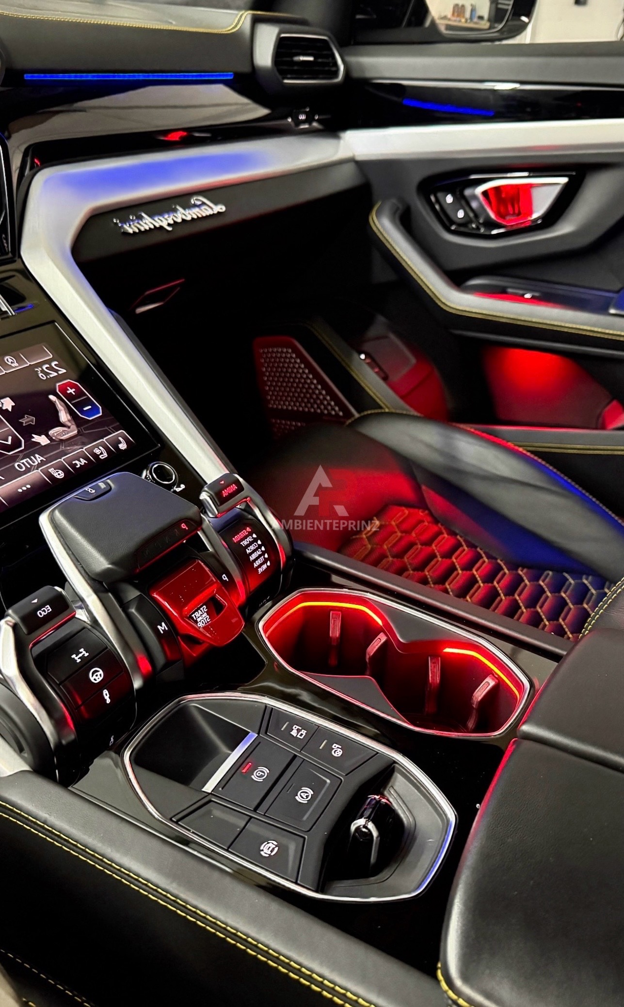 Ambientebeleuchtung für Lamborghini Urus inkl. Einbau (Nachrüstung)