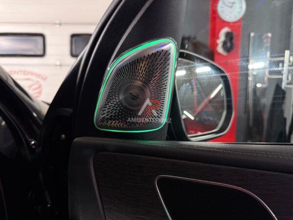 Lüftungsdüsen Beleuchtet (Randbeleuchtung) - für Mercedes Benz GLE GLS W167 V167 X167 C167 inkl. Einau (Nachrüstung)