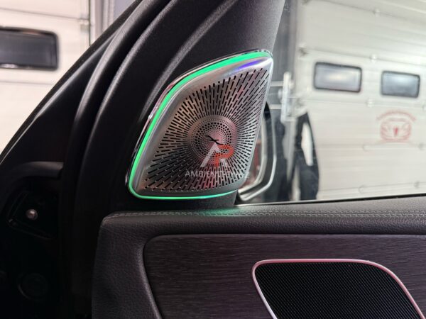 Hochtöner Abdeckungen Beleuchtet (Oben) - für Mercedes Benz GLE / GLS  W167 V167 X167 C167 mit 64 Farben inkl. Einbau (Nachrüstung)