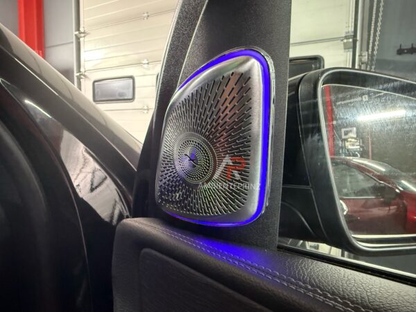 Hochtöner Abdeckungen Beleuchtet (Oben) - für Mercedes Benz GLE / GLS  W167 V167 X167 C167 mit 64 Farben inkl. Einbau (Nachrüstung)