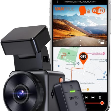 Dashcam – Vantrue E1 mit Parkmodus inkl. Einbau und Hardwire Kit mit 3 Stufen