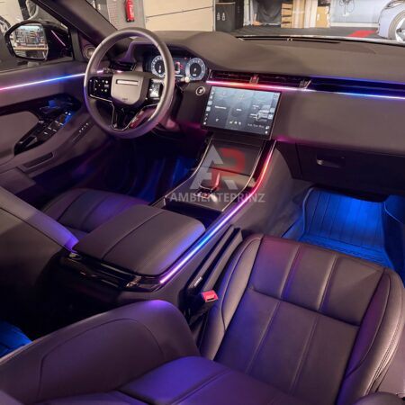 Ambientebeleuchtung für Range Rover Evoque inkl. Einbau (Nachrüstung) Ambientebeleuchtung für Range Rover Evoque inkl. Einbau (Nachrüstung)