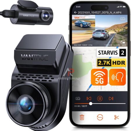 Dashcam – Vantrue S1 Pro mit Parkmodus inkl. Einbau und Hardwire Kit mit 3 Stufen