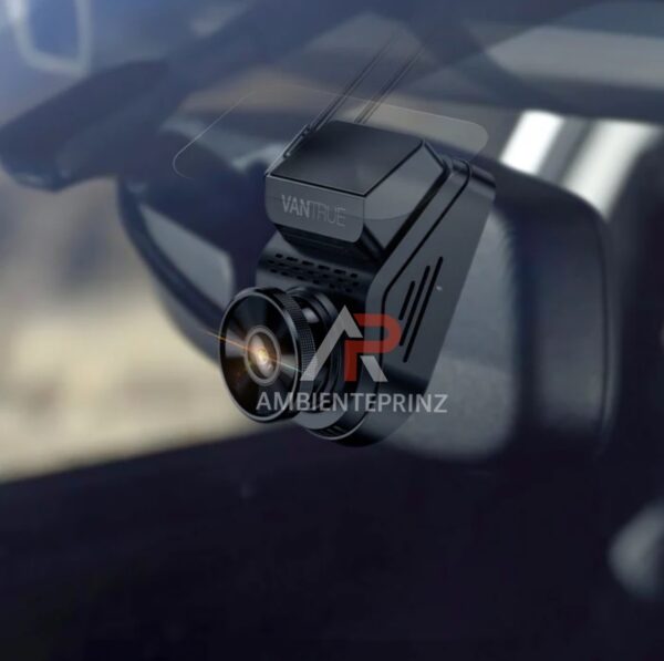 Vantrue S1 Pro 2.5K 60FPS LTE Cloud Version 2-Wege Dashcam mit Parkmodus inkl. Einbau und Hardwire Kit