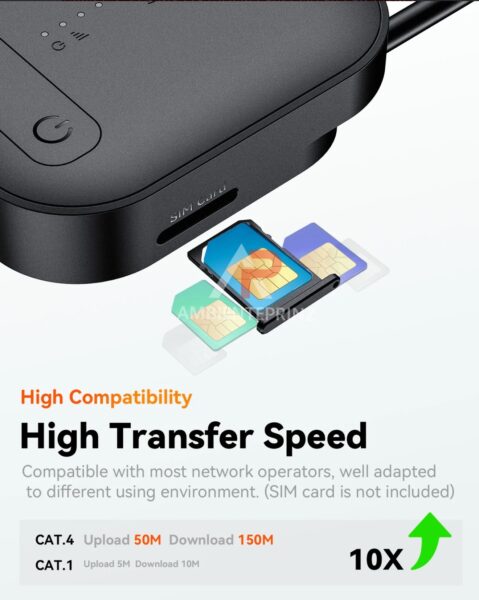 Vantrue S1 Pro 2.5K 60FPS LTE Cloud Version 2-Wege Dashcam mit Parkmodus inkl. Einbau und Hardwire Kit