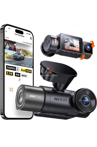 Vantrue N2X Dashcam inkl. LTE‑Modul inkl. Einbau